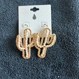 Cactus earrings